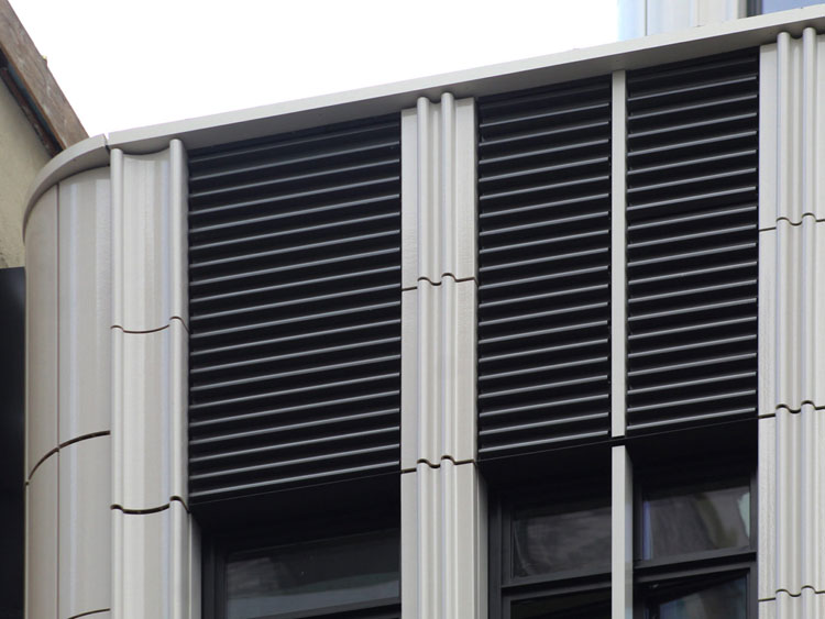 Marymount School - Corrugated Metal Panels
